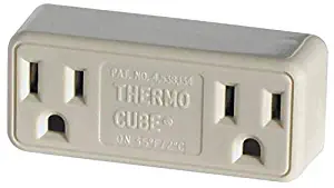 Farm Innovators TC-3 Cold Weather Thermo Cube Thermostatically Controlled Outlet - On at 35-Degrees/Off at 45-Degrees