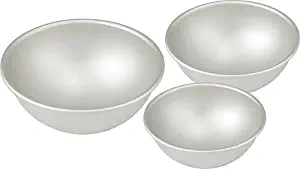 Hemisphere Ball Cake Pans - Set of 3 Different Sizes