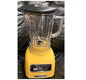 KitchenAid KSB655QAC 5-Speed Blender with 56-Ounce BPA-Free Pitcher and 24-Ounce Culinary Jar (Buttercup Yellow)