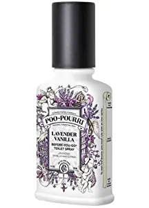 Poo-Pourri Go Toilet Spray Bottle, 4 oz, Lavender Vanilla
