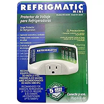 Refrigmatic WS-36300 Electronic Surge Protector for Refrigerator Up to 27 cu. ft.