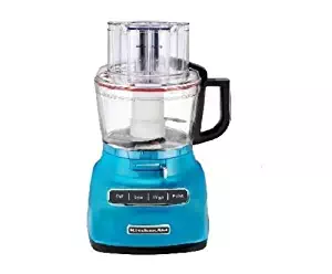 KitchenAid KFP0930CL 9-Cup Food Processor with Exact Slice System and French Fry Disc - Crystal Blue