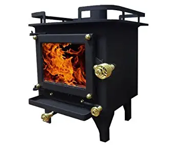 CUBIC Cub Mini Wood Stove - CB-1008 (Black/Black)