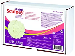 Sculpey Original Clay, 3-3/4-Pound, White