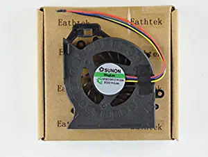 Eathtek Replacement CPU Cooling Fan for HP Pavilion DV7-6000 DV6-6000 DV6-6050 DV6-6200 series, Compatible with part# AD6505HX-EEB 653627-001 KSB0505HB MF60120V1-C181-S9A