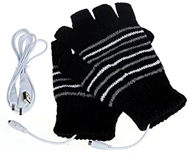 Chezaa USB Heating Gloves for Women's & Men's Winter Warm Hand Gloves Warmer Heating Both Sides, Arthritis Pain Relief