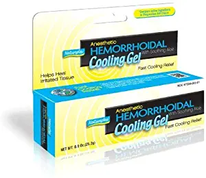 Anesthetic Hemorrhoidal Cooling Gel with Soothing Aloe 4 Pack
