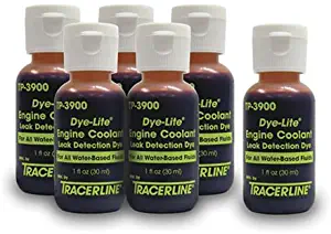 Spectronics Corp / Tracer TP39000601 Engine Coolant Dye 1oz.- Set of 6