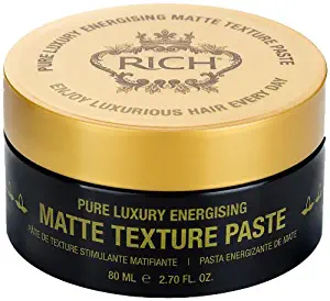 RICH Hair Care Pure Luxury Energising Matte Texture Paste, 2.70 oz.