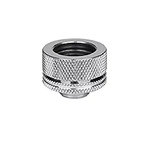 Thermaltake Pacific DIY LCS G1/4" PETG Tube 16mm (5/8") OD Compression Fitting CL-W092-CA00SL-A Silver