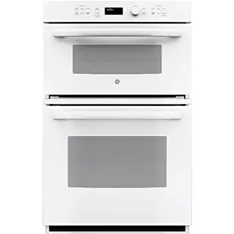 GE JK3800DHWW 27" White Electric Combination Wall Oven