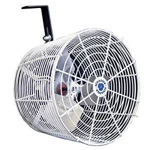 Schaefer PCTVK12 Versa-Kool High Velocity Greenhouse, 12" Fan, White