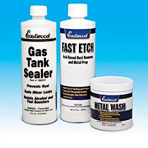 Eastwood Anti Rust Gas Tank Sealer Kits for Cycles with Instructions