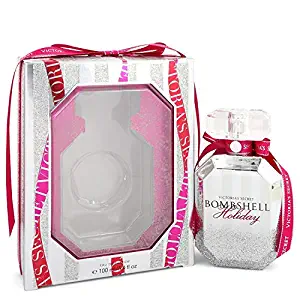 Victoria Secret BOMBSHELL HOLIDAY Eau De Parfum 3.4 Fluid Ounce, 2019 Limited Edition