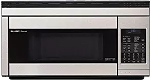 Sharp R1874TY 30 Inch Over the Range Microwave Oven with 1.1 cu. ft. Capacity, in Stainless Steel