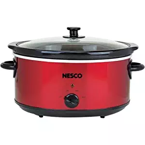 Nesco SC-6-22 Slow Cooker 6 Qt. Red