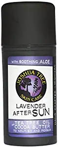Joshua Tree Skin Care Lavender After Sun Lotion with Soothing Aloe, Tea Tree Oil and Cocoa Butter