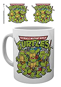 1art1 Teenage Mutant Ninja Turtles Photo Coffee Mug - Retro (4 x 3 inches)