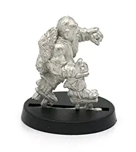 Stonehaven Dwarf Monk Miniature Figure (for 28mm Scale Table Top War Games) - Made in USA