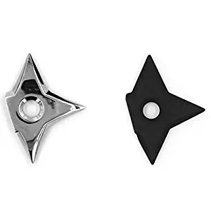 CloverUS Fashion Fridge Magnets Samurai Shuriken Ninja Dart Five-pointed Star Sticker