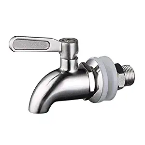 NOFDA 304 stainless steel polished finished product,Beverage Dispenser Replacement Spigot,fits Berkey and other Gravity Filter systems as well