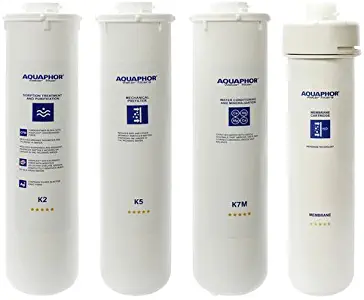 Aquaphor Water Filters Replacement Cartridges for Aquaphor RO-101 Reverse Osmosis System (K2 K5 K7M RO)