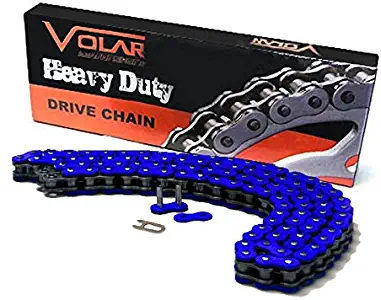 Volar Heavy Duty Chain - Blue for 1987-2009 Kawasaki Ninja 500 500R EX500