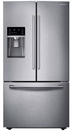 SAMSUNG RF23HCEDBSR Counter-Depth French Door Refrigerator, 22.5 Cubic Feet, Stainless Steel