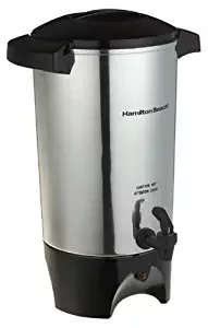 Hamilton Beach 40515 40515R 45-Cup Coffee Urn, Silver, Medium (Certified Refurbished)