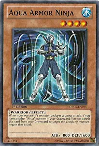 Yu-Gi-Oh! - Aqua Armor Ninja (ORCS-EN015) - Order of Chaos - 1st Edition - Common