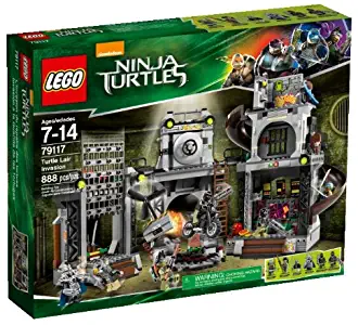 LEGO Ninja Turtles 79117 Turtle Lair Invasion Building Set