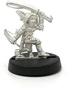Stonehaven Gnome Assassin Miniature Figure (for 28mm Scale Table Top War Games) - Made in USA