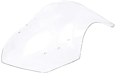 Double Bubble Windshield Windscreen for Kawasaki Z1000SX Ninja 1000 2011-2013 (Clear)