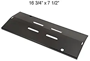 BBQ funland PH0022 Porcelain Steel Heat Plate, Heat Shield, Heat Tent for CGG-200 All Foods Portable Gas Grill