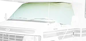 ADCO 2407 White Class C Ford 1997-2008 Windshield Cover (RV Motorhome with Mirror Cutouts)