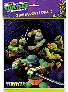 Teenage Mutant Ninja Turtles Goodie Bags, 8ct