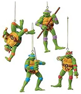 Teenage Mutant Ninja Turtles Retro Ornament Set