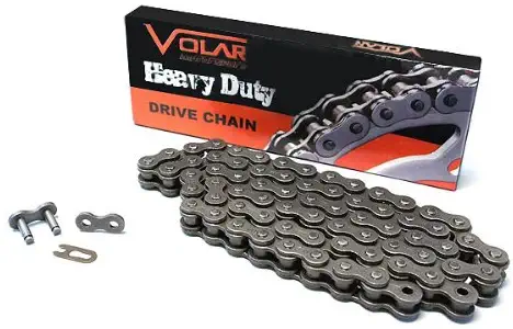 Volar Heavy Duty Non Oring Chain for 1987-2009 Kawasaki Ninja 500 500R EX500