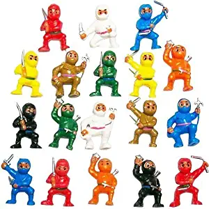 Mini Karate Toy Figurines Variety Pack of 100 (Party Favors)