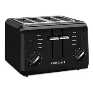 Cuisinart CPT-142BK 4-Slice Compact Toaster-Black