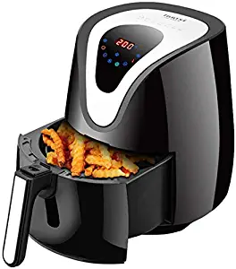 GWDFSU Air Fryer, 2.5 Quart Electric Hot Air Fryers Oven Oilless Cooker with Easily Detachable Frying Pot and LCD Digital Screen Fryer