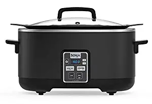 Ninja 2-in-1 Slow Pressure Cooker MC510Z (Renewed)