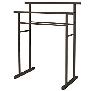 Kingston Brass SCC8245 Pedestal Steel Construction Towel Rack, Oil Rubbed Bronze