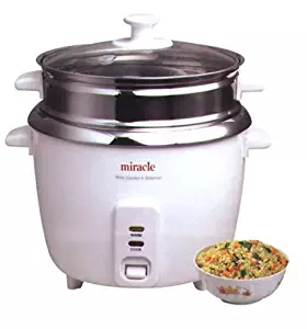 Stainless Steel Rice Cooker Model ME81 (Formerly ME8) - by Miracle Exclusives
