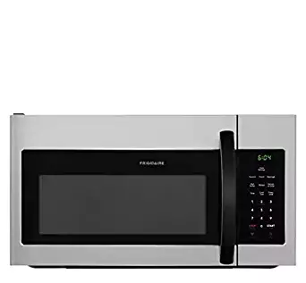 Frigidaire FFMV1645T 30 Inch Wide 1.6 Cu. Ft. 1000 Watt Over-the-Range Microwave, Silver Mist