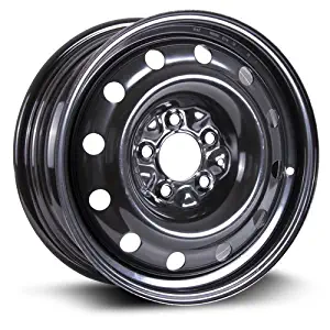 RTX, Steel Rim, New Aftermarket Wheel, 16X6.5, 5X114.3, 71.5, 40, black finish X99128N