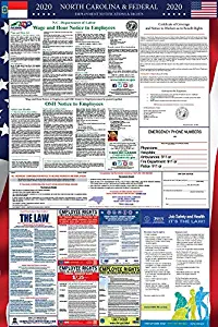 2020 North Carolina State and Federal Labor Law Poster