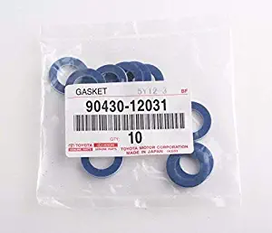 Genuine Toyota - Oil Drain Plug Gaskets (QTY10) - 90430-12031