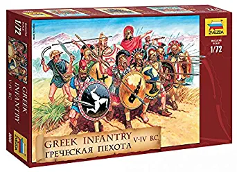 Zvezda Models Greek Infantry Kit