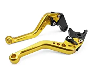 Short Brake Clutch Levers for KAWASAKI NINJA 250R 2008-2012, NINJA 300R 2013-2016,Z300 2015,Z250/SL 2015-2016,KLX125/D-TRACKER125 2010-2016,KLX250/D-TRACKER 2008-2016,KLX150S 2009-2013